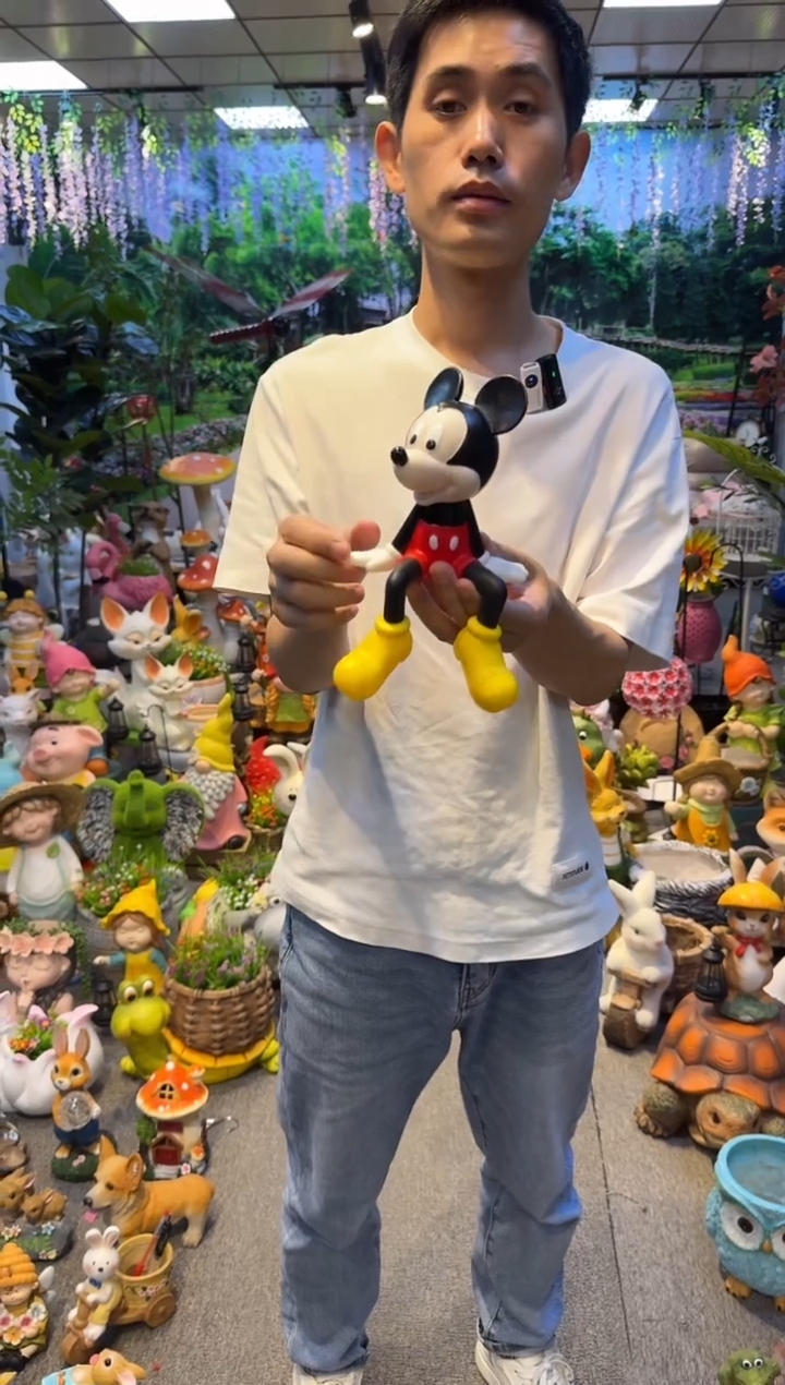 无花朵花园庭院摆件&00&