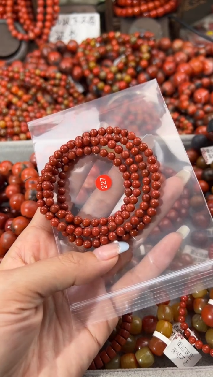 未镶嵌手串南红玛瑙5