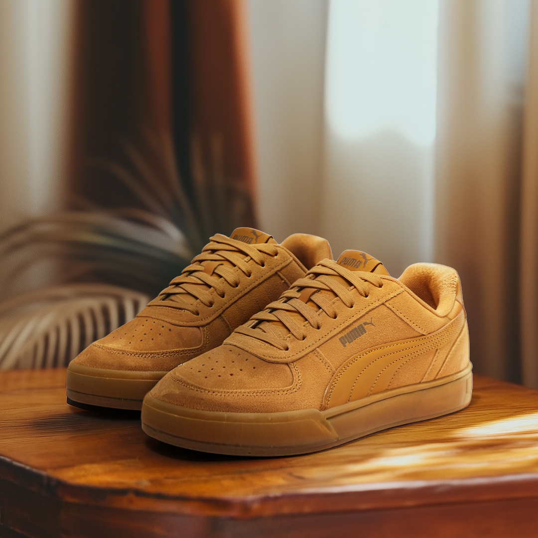 PUMA彪马 流光风新款男女同款复古低帮休闲板鞋CAVENSUEDE 391939