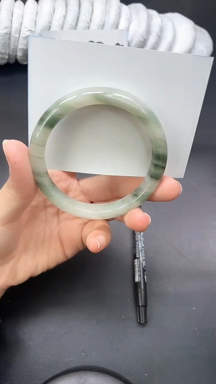 未镶嵌手镯石英质玉A103-59`60