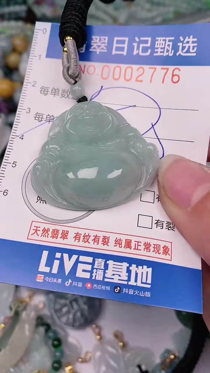 【闪购商品】翡翠颈饰未镶嵌00002776