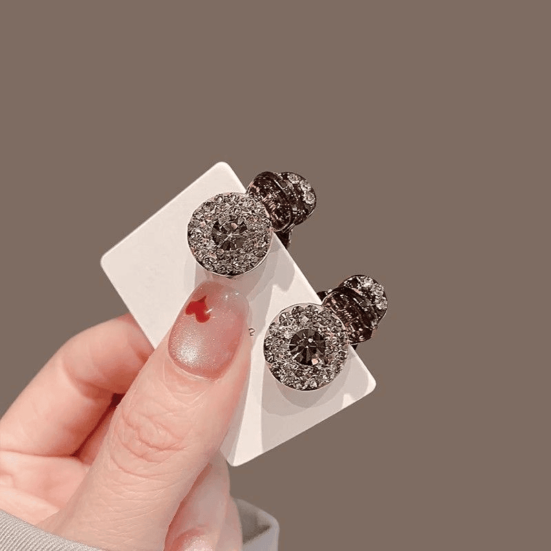 侧边发卡公主头发夹头顶小夹子首闻闪钻迷你小抓夹女刘海前额碎发