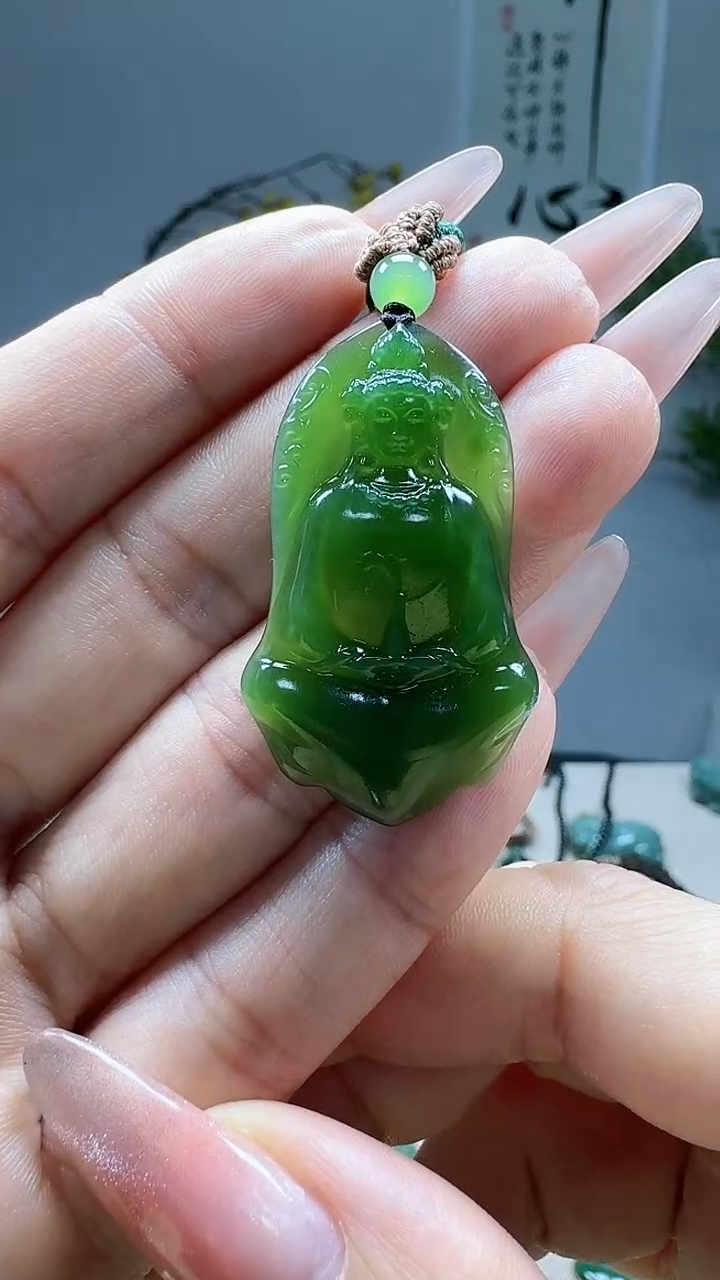 未镶嵌和田玉挂件1