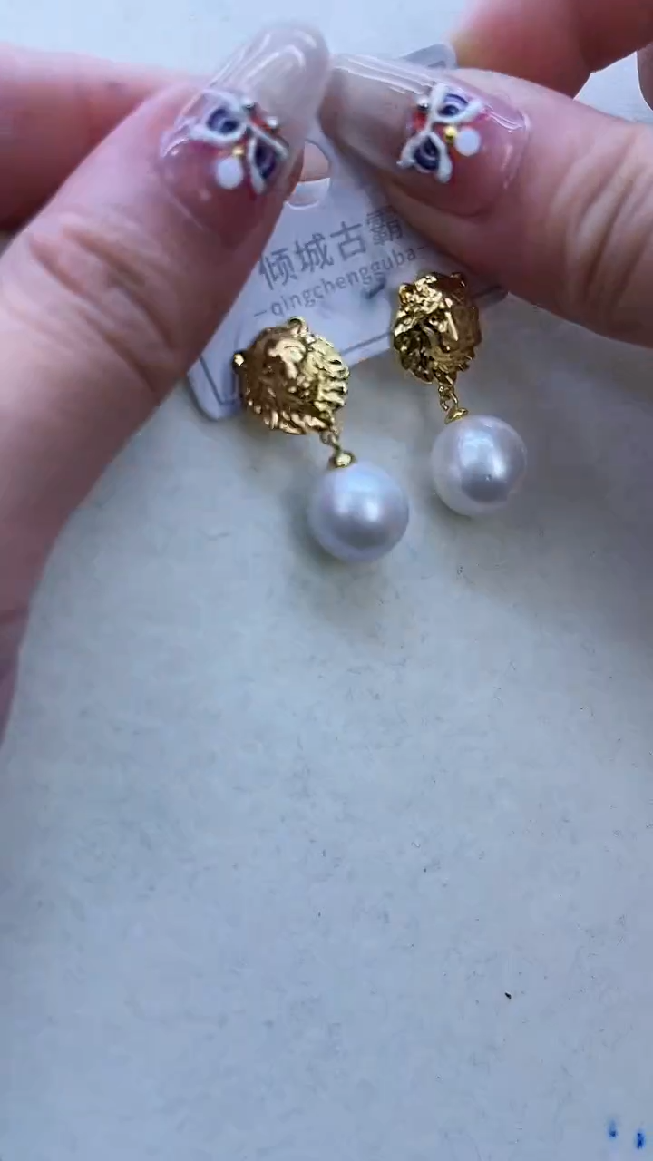 【闪购商品】淡水珍珠耳饰未镶嵌7