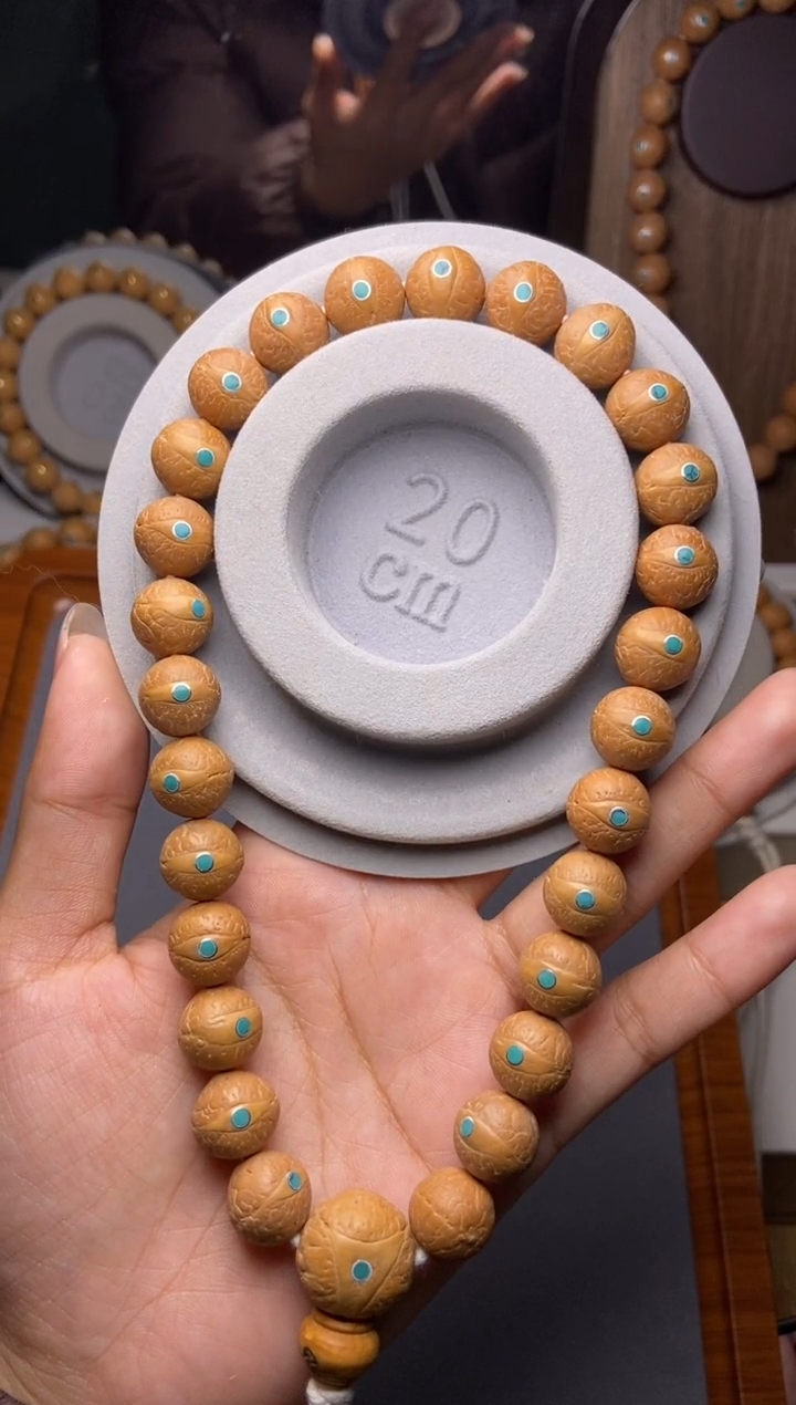 吊坠凤眼菩提12凤眼松钉手持