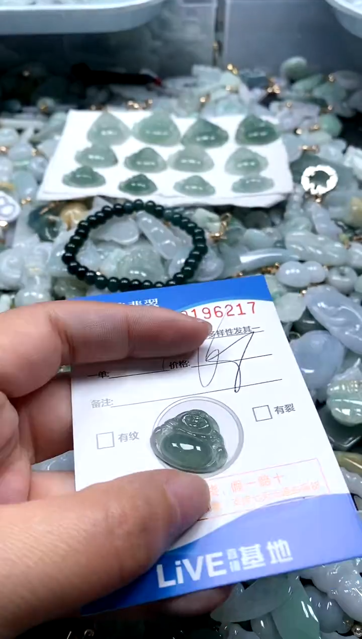 【闪购商品】翡翠颈饰未镶嵌闪购商品0196217