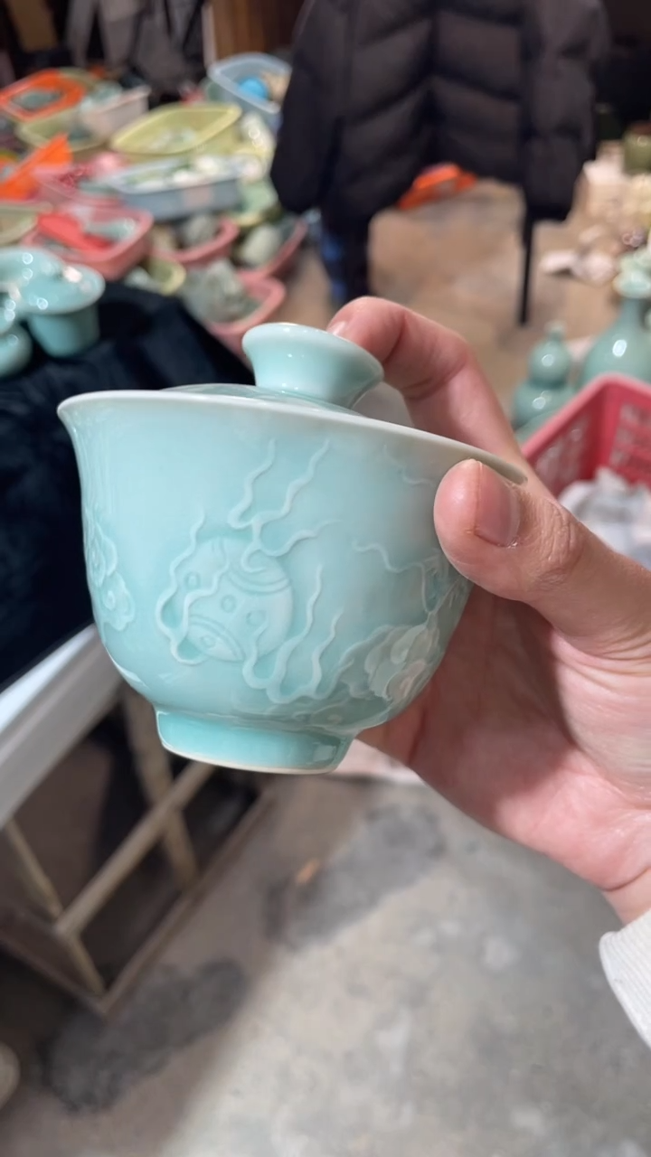 【闪购商品】特价福利 微瑕 慧仙青瓷