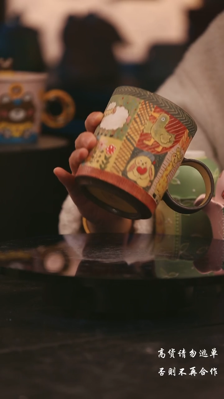 陶瓷景德镇可爱设计师款陶瓷 