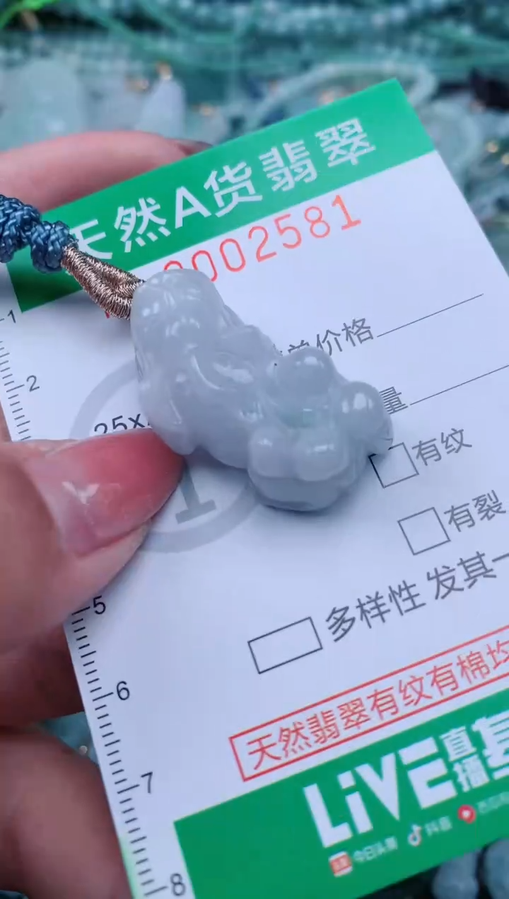 【闪购商品】翡翠颈饰未镶嵌.0002581