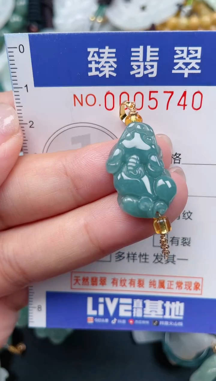 颈饰未镶嵌翡翠.0005740