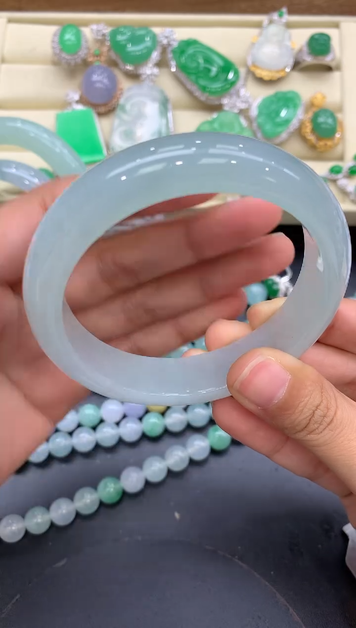 【闪购商品】翡翠手镯未镶嵌446-中国好珍宝