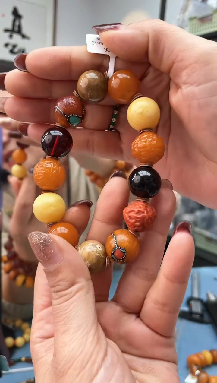 【闪购商品】琥珀珠宝奇石未镶嵌多宝335 016 发一件