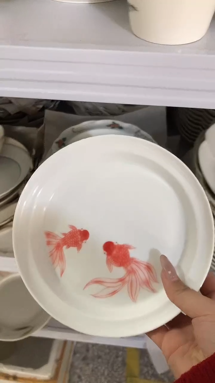 瓷曼叙7寸鱼小盘