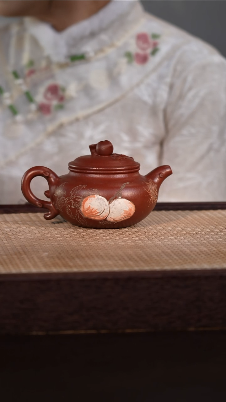 茶壶紫砂紫泥 280cc