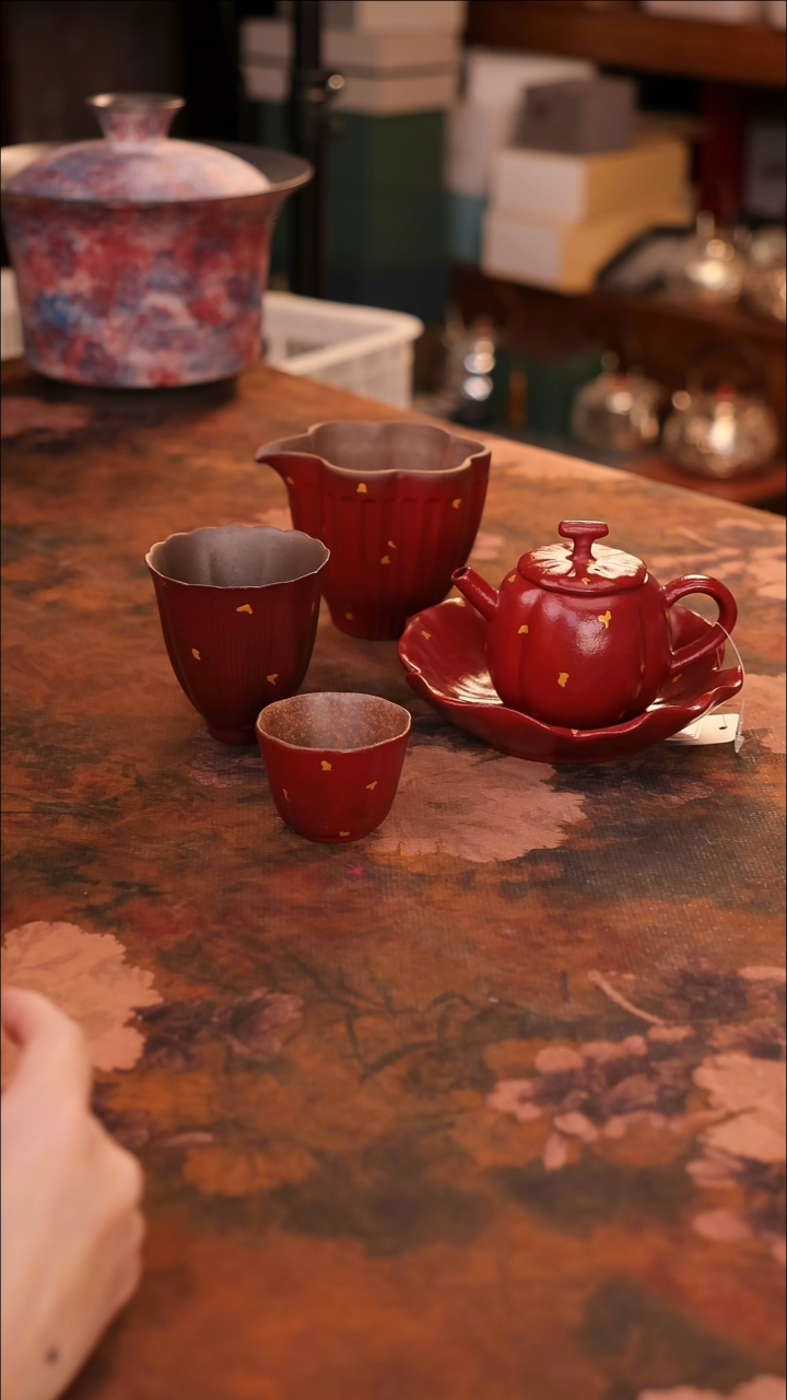 【闪购商品】陶瓷茶具（无礼盒无茶盘）@@A11467