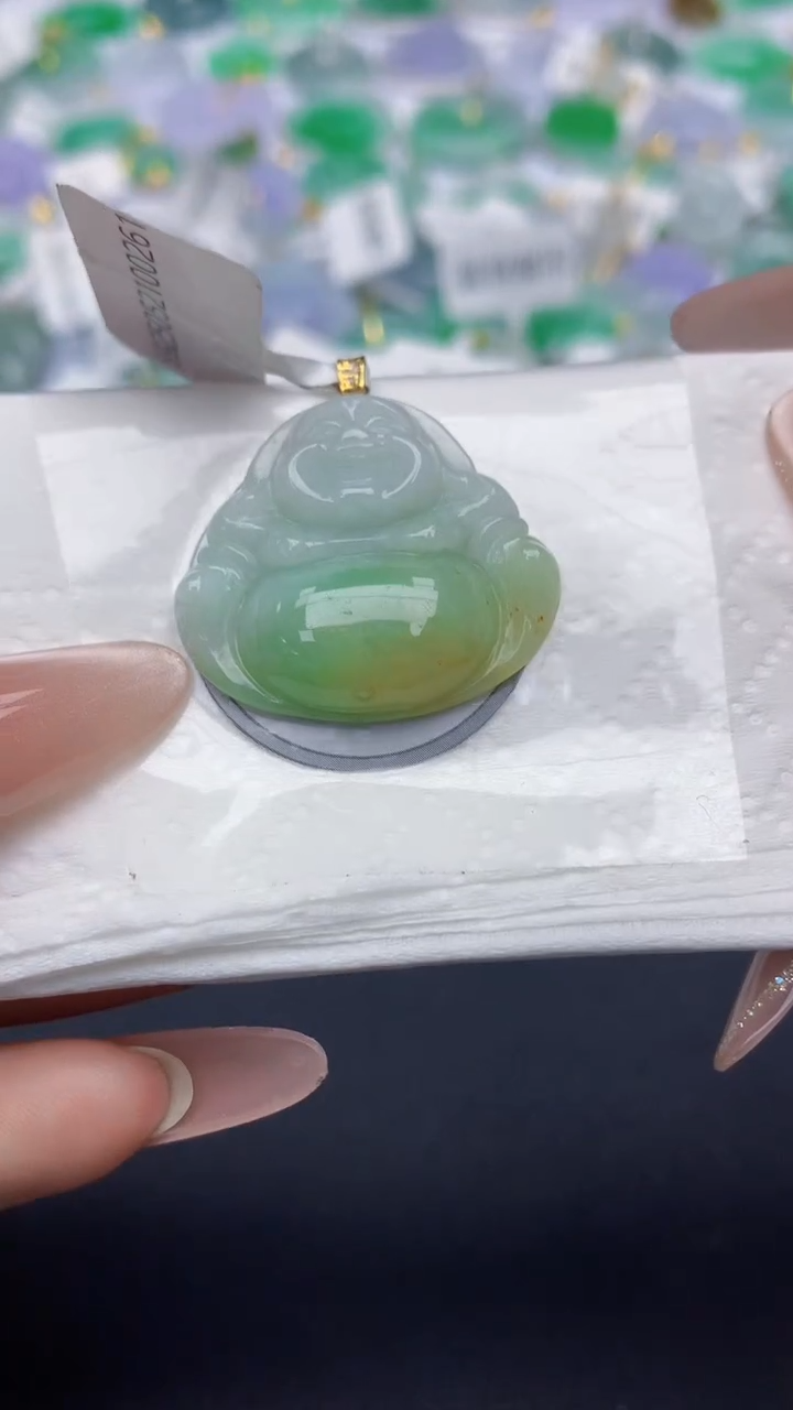 翡翠未镶嵌颈饰天然缅甸a货翡翠百元以上9元证书费自理