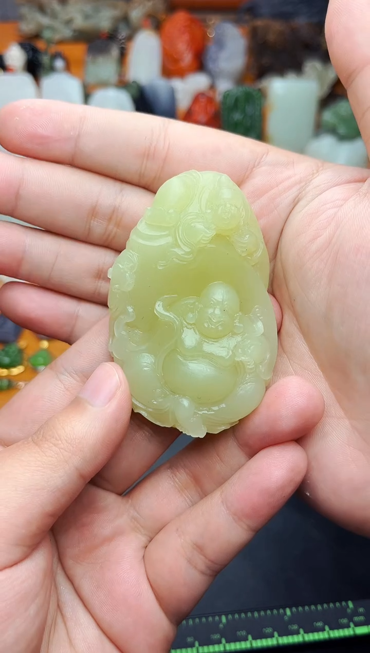 【闪购商品】和田玉手把未镶嵌佛01【定制】