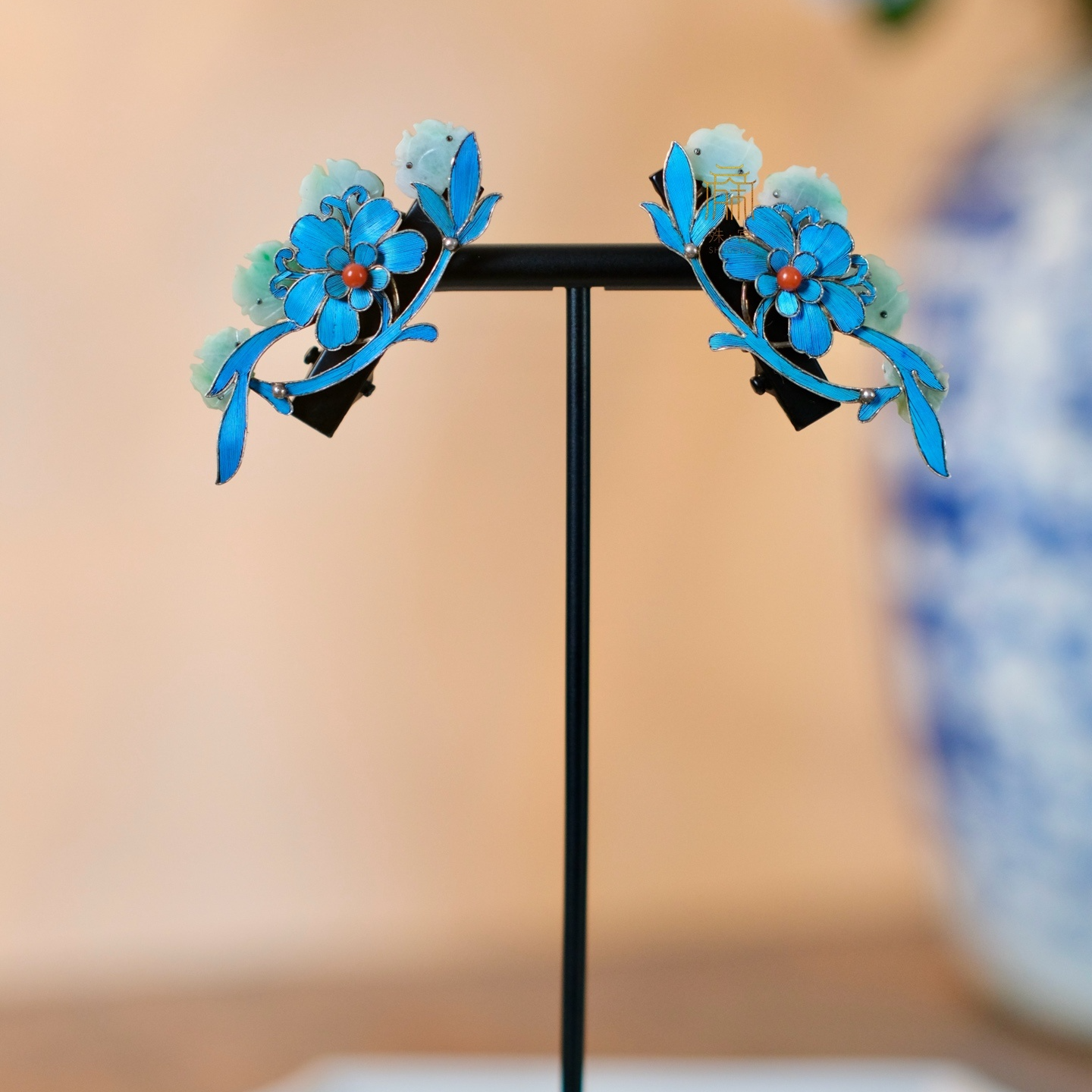 殊宫蝴蝶古典发夹