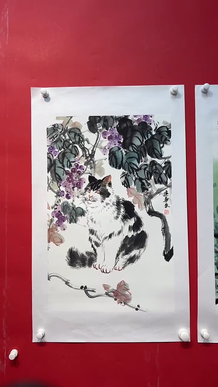 国画画家陆远华纯手绘原作