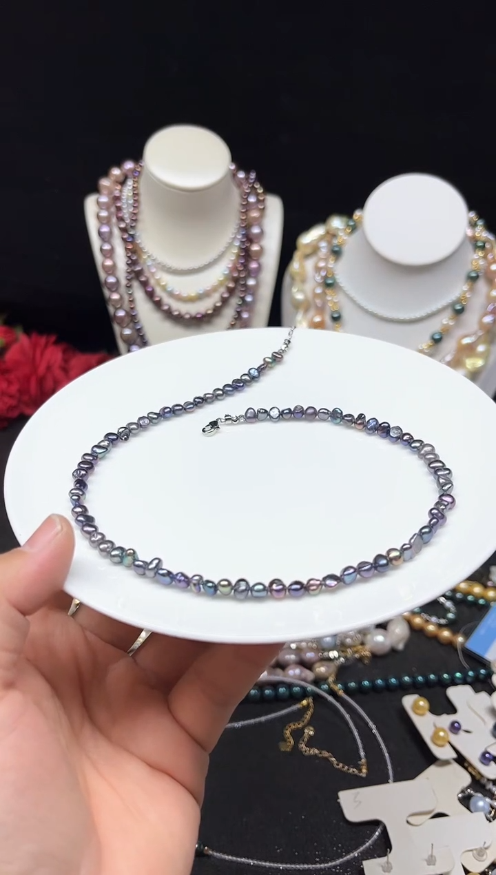 【闪购商品】淡水珍珠颈饰未镶嵌多人