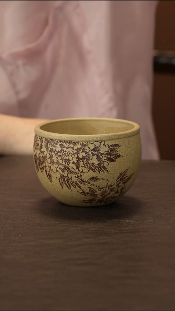 茶杯紫砂直播福利李建军芝麻段缸杯