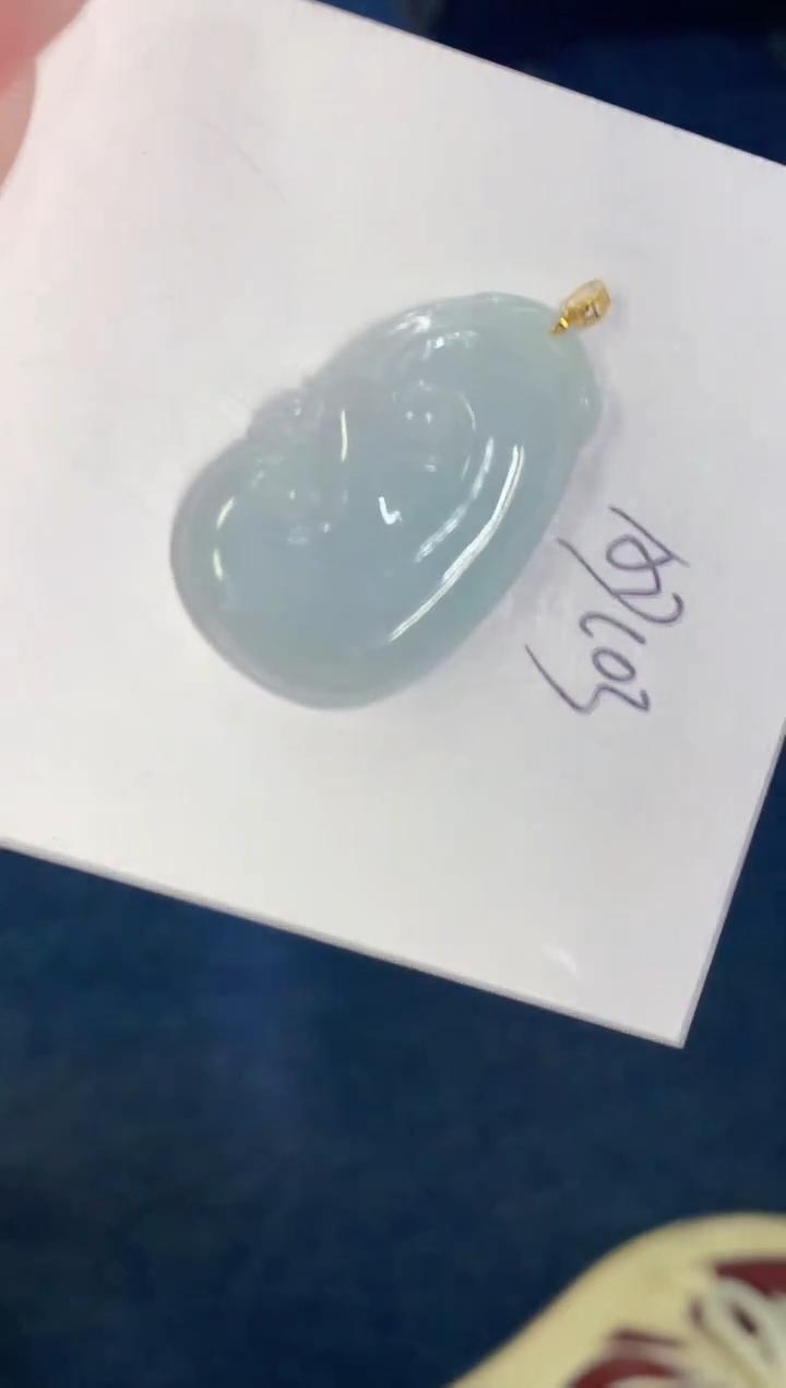 【闪购商品】翡翠颈饰18K金镶嵌000000000