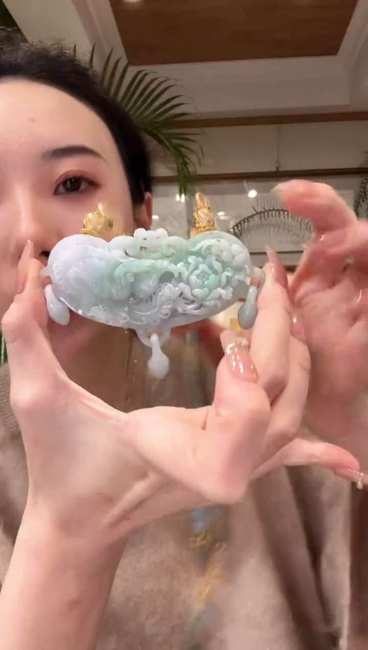 【闪购商品】翡翠颈饰未镶嵌国风