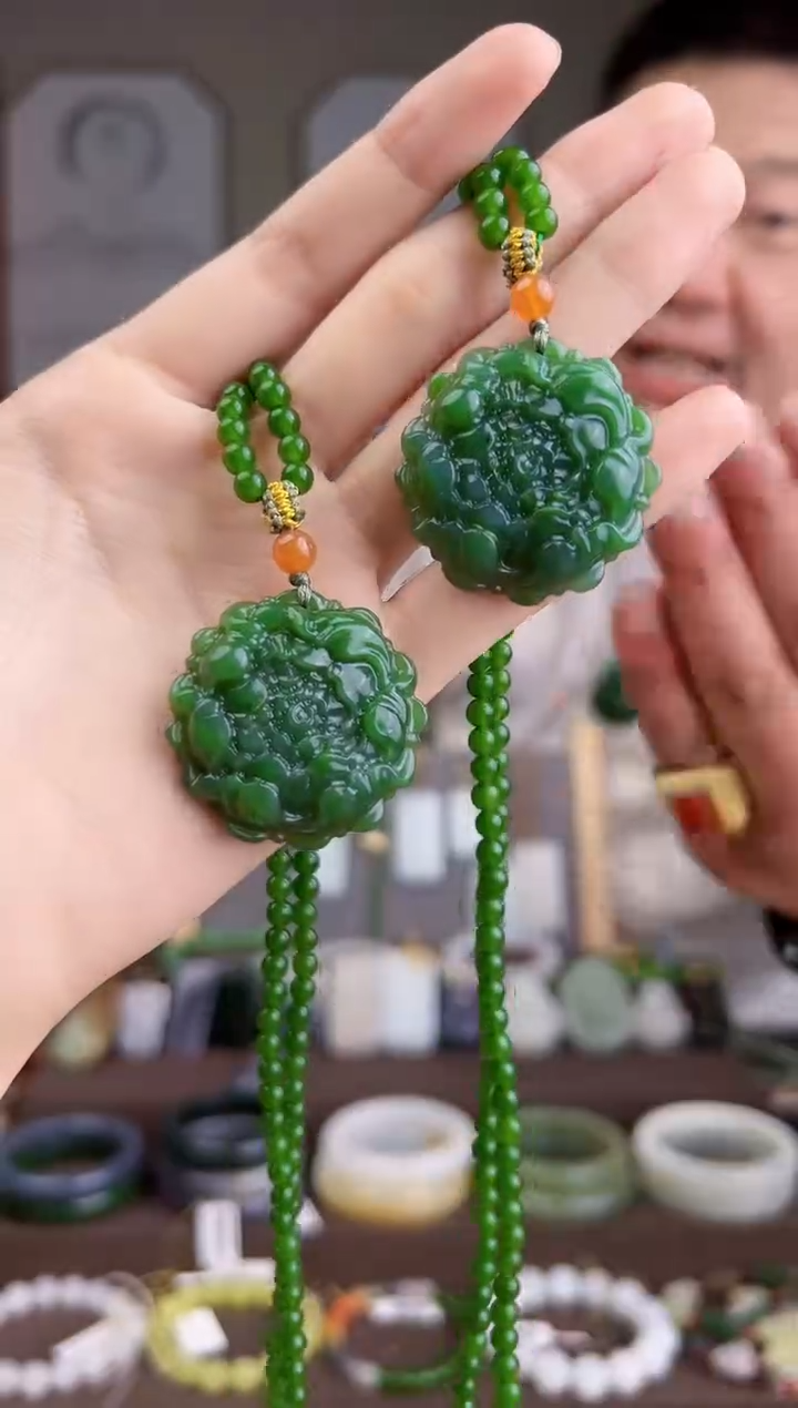 和田玉未镶嵌颈饰多样性发货 拍一单发一个