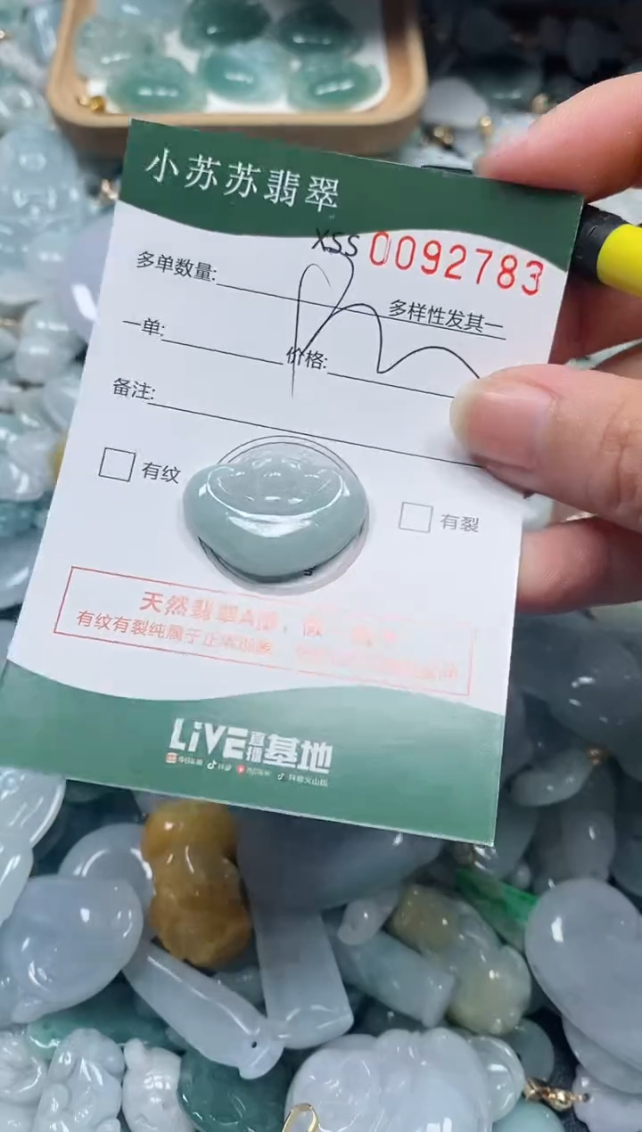 【闪购商品】翡翠颈饰未镶嵌闪购商品0092783