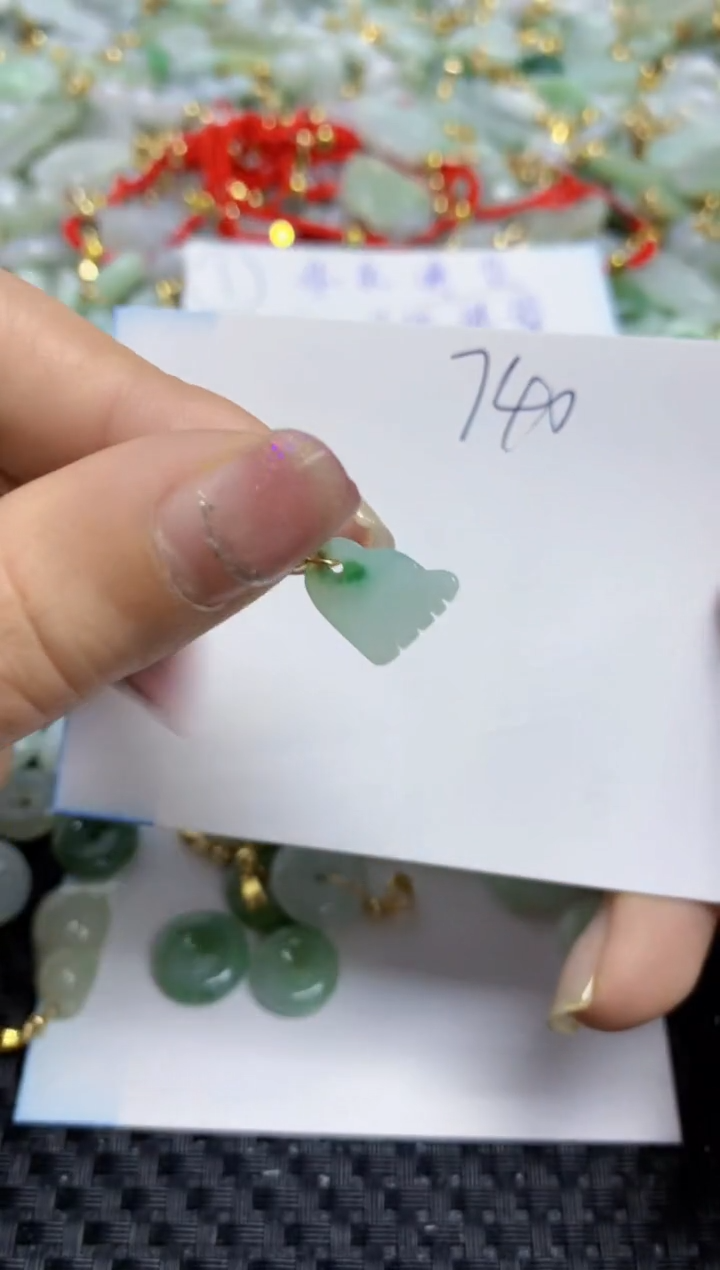 【闪购商品】翡翠颈饰合金   天然A货翡翠