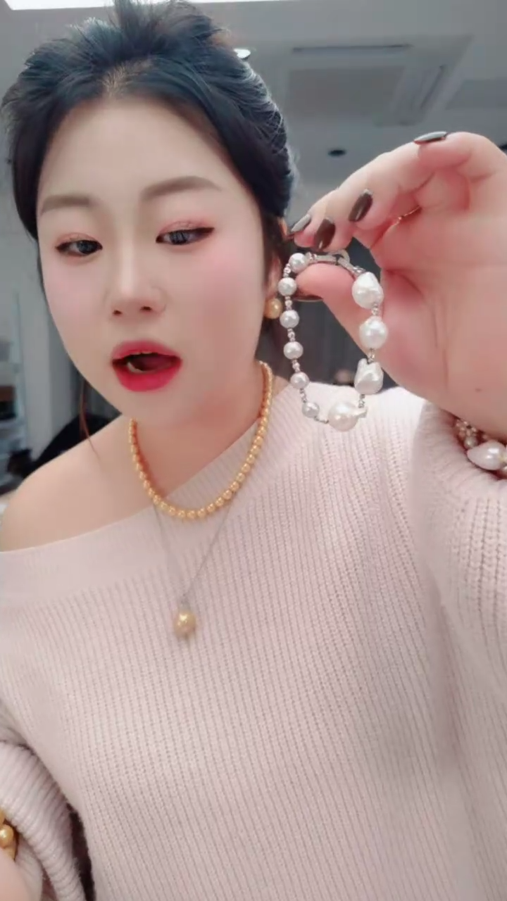 颈饰未镶嵌淡水珍珠3038手串