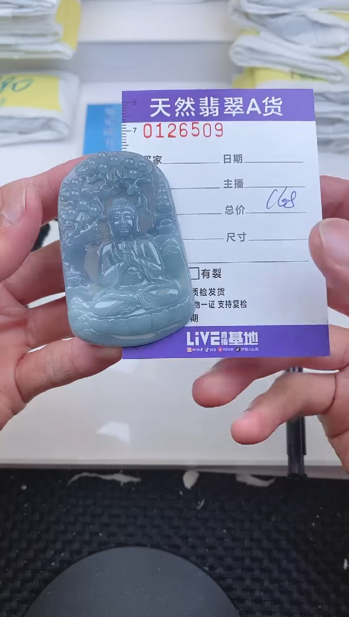 【闪购商品】翡翠颈饰未镶嵌6509.......