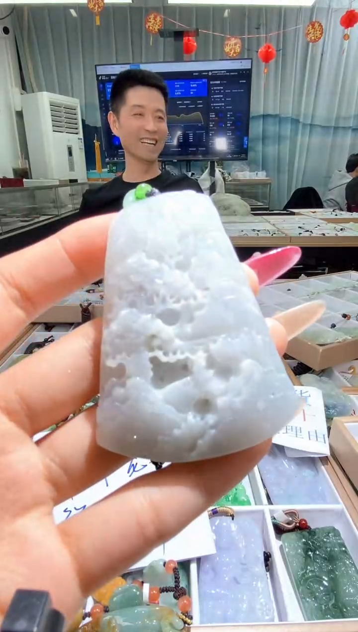 【闪购商品】翡翠颈饰未镶嵌天然缅甸翡翠A货未镶嵌