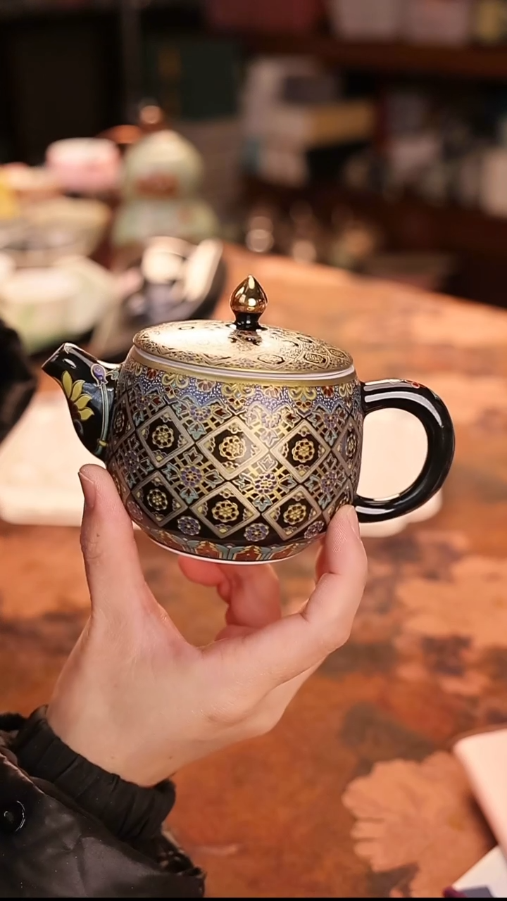 陶瓷茶具（无礼盒无茶盘）@@146