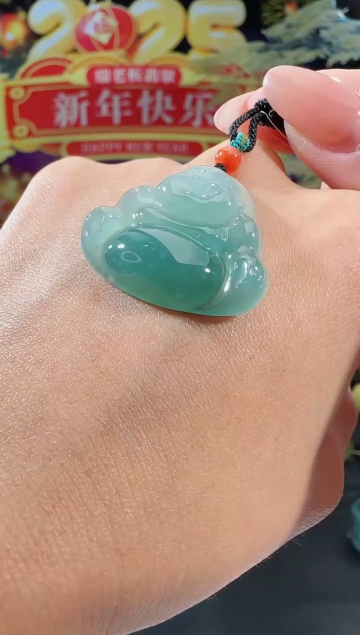 【闪购商品】翡翠吊坠(不含链)未镶嵌佛公