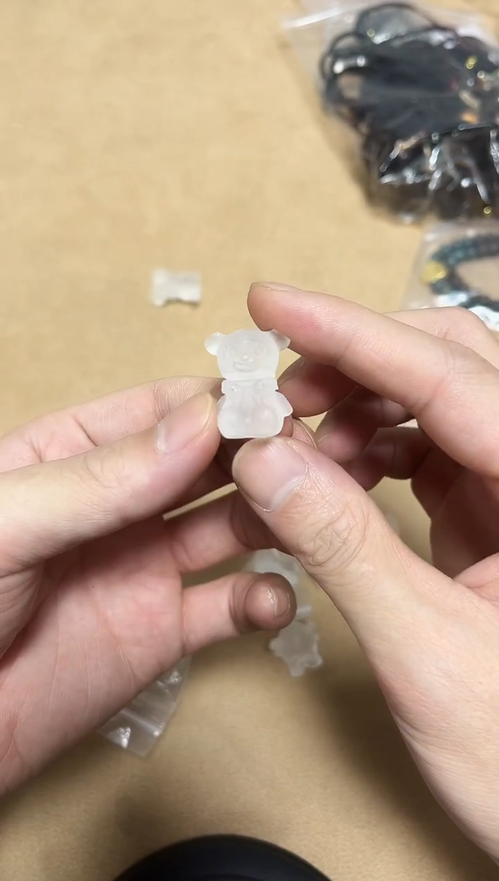 未镶嵌手链水晶20-58白水晶吊坠