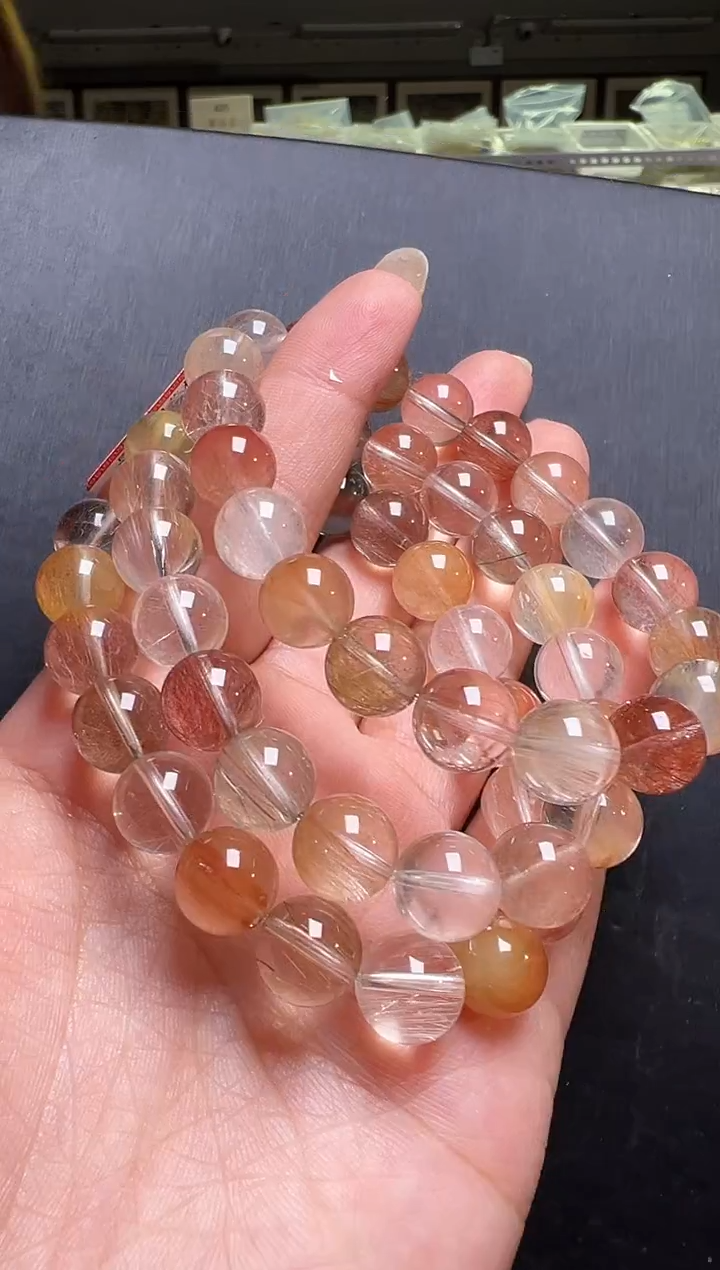 未镶嵌手串水晶彩发手串10m+多样性发一M54286X 