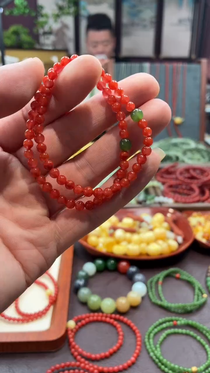 未镶嵌手串南红玛瑙多样性发货任发其一