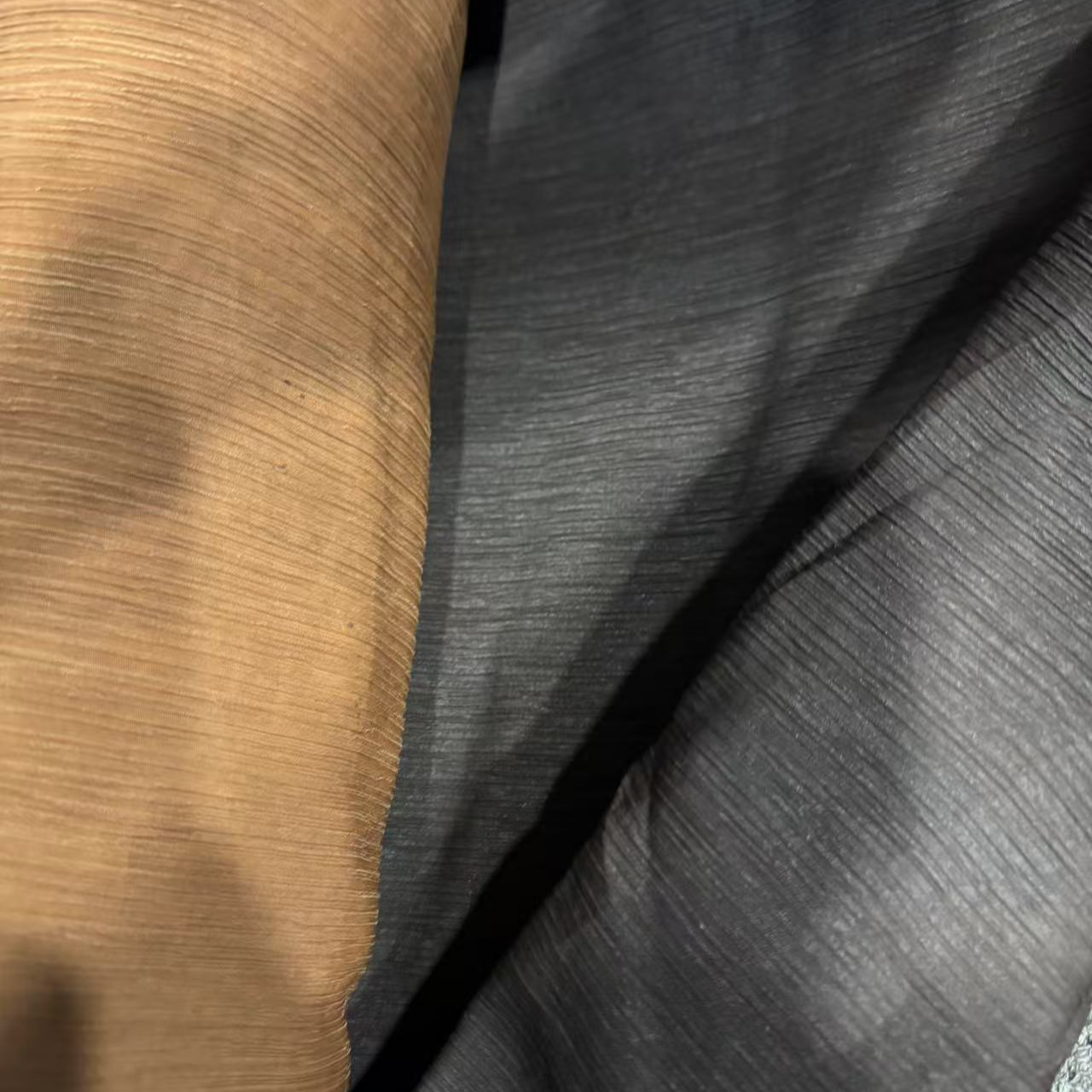 （喜物定制顺纡绉 ）22/（新品）高品质桑蚕丝丝绸面料