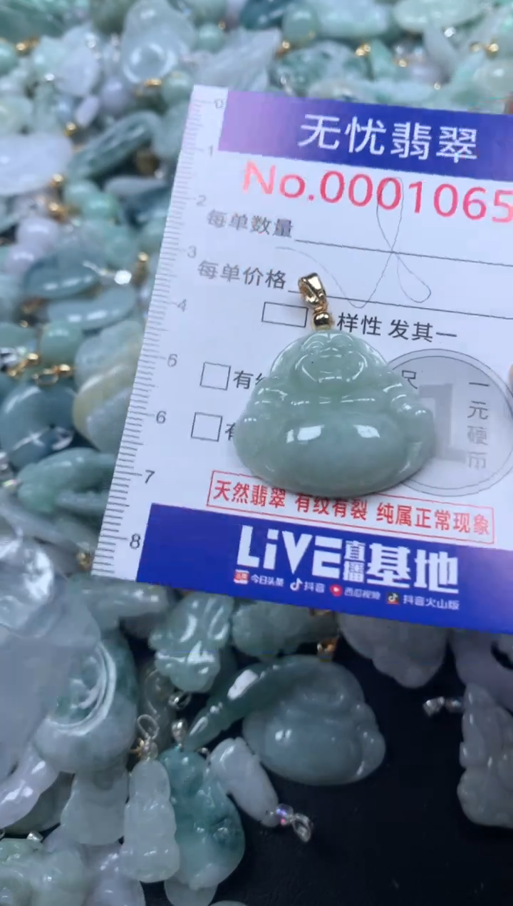 颈饰未镶嵌翡翠1065