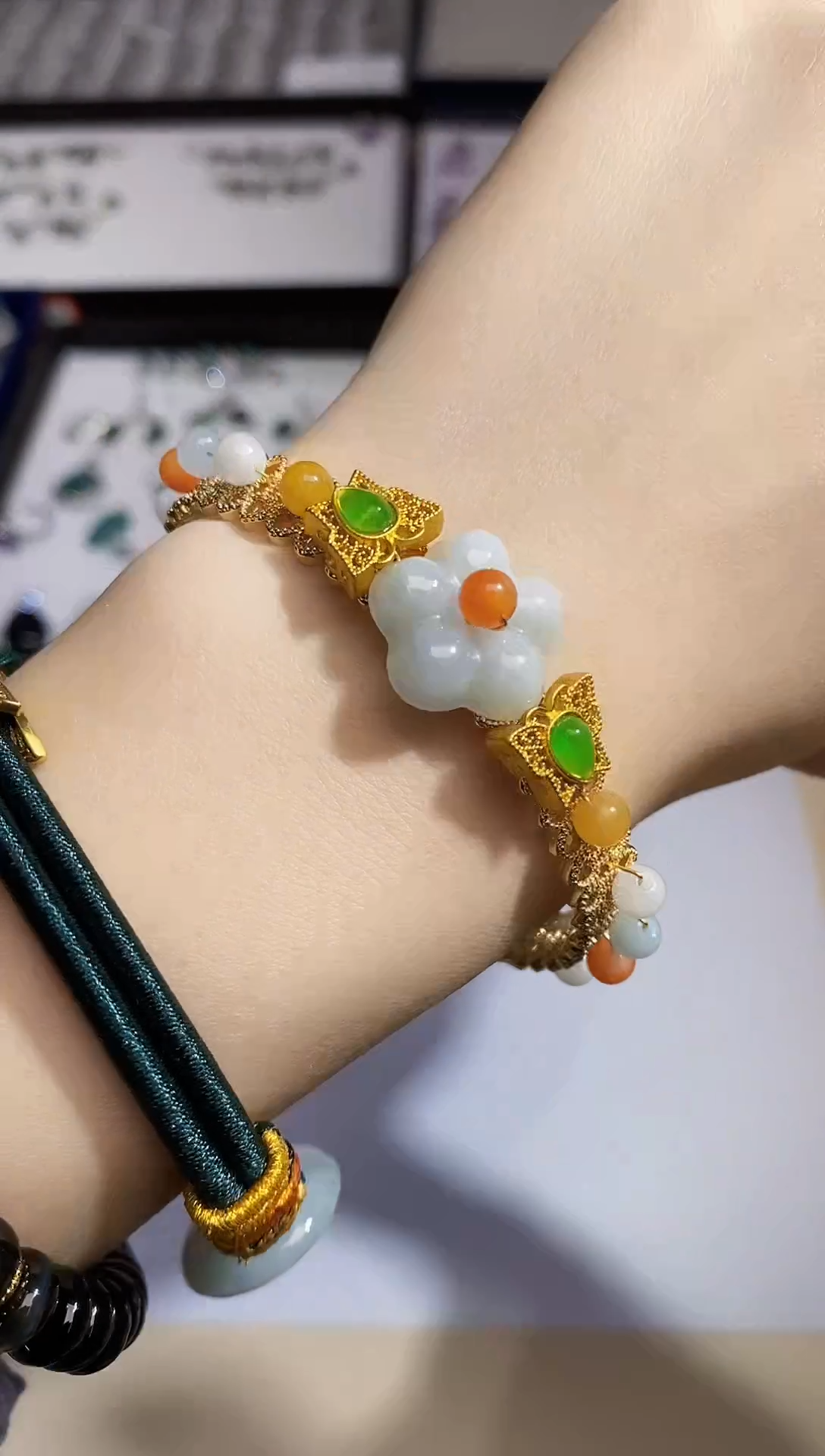 【闪购商品】翡翠手镯合金多样性 发其一  【41】