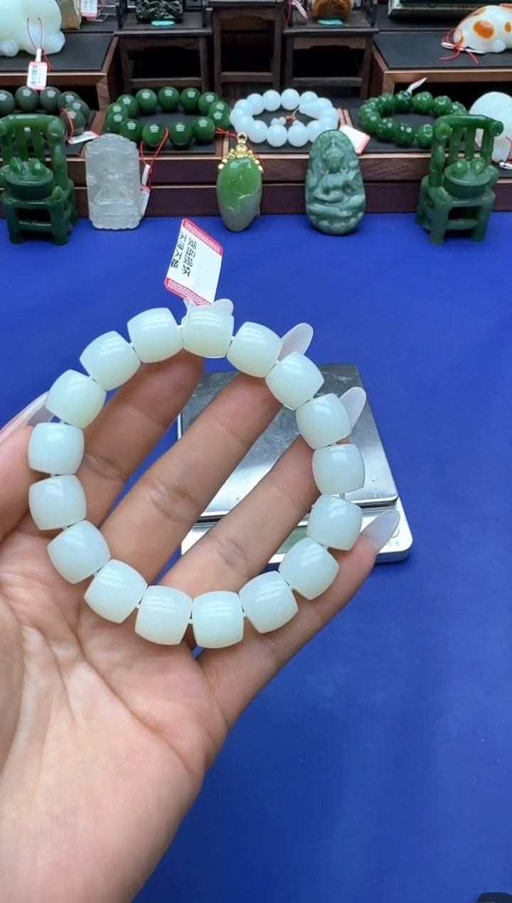 【闪购商品】和田玉手串未镶嵌hsl