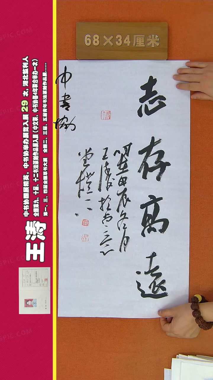 【闪购商品】书法204王涛书法作品