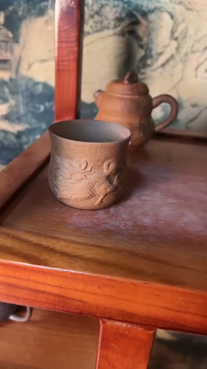 【闪购商品】10017原矿麒麟主人杯全手老岩泥