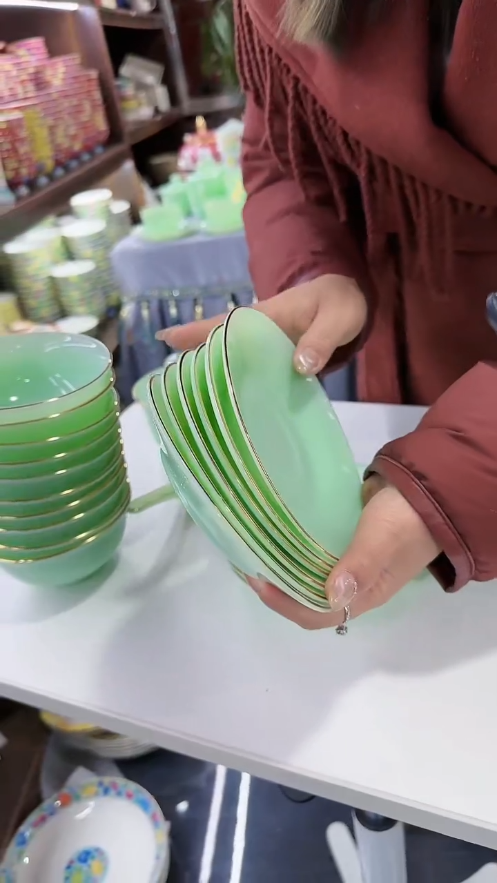 【闪购商品】瓷片6英寸骨碟6个景德镇陶瓷