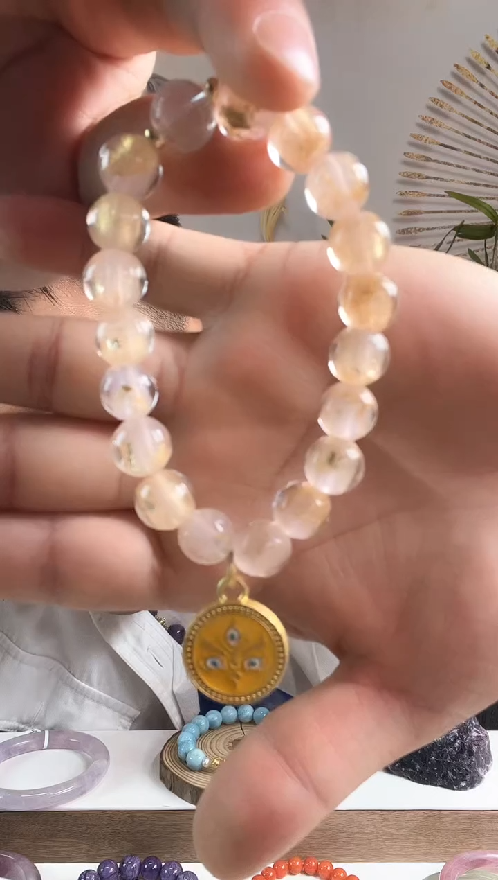 【闪购商品】玻璃成品琉璃手串KT24041614