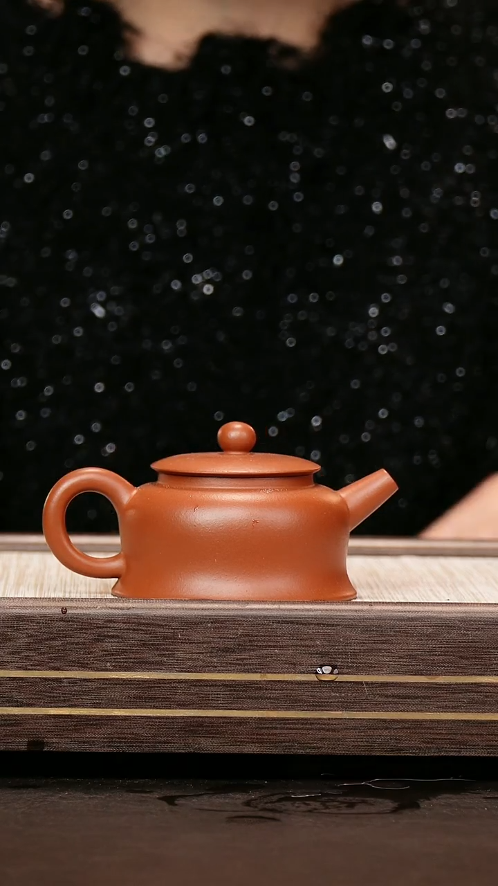 茶壶紫砂小煤窑朱泥 圣手壶 张玲玲