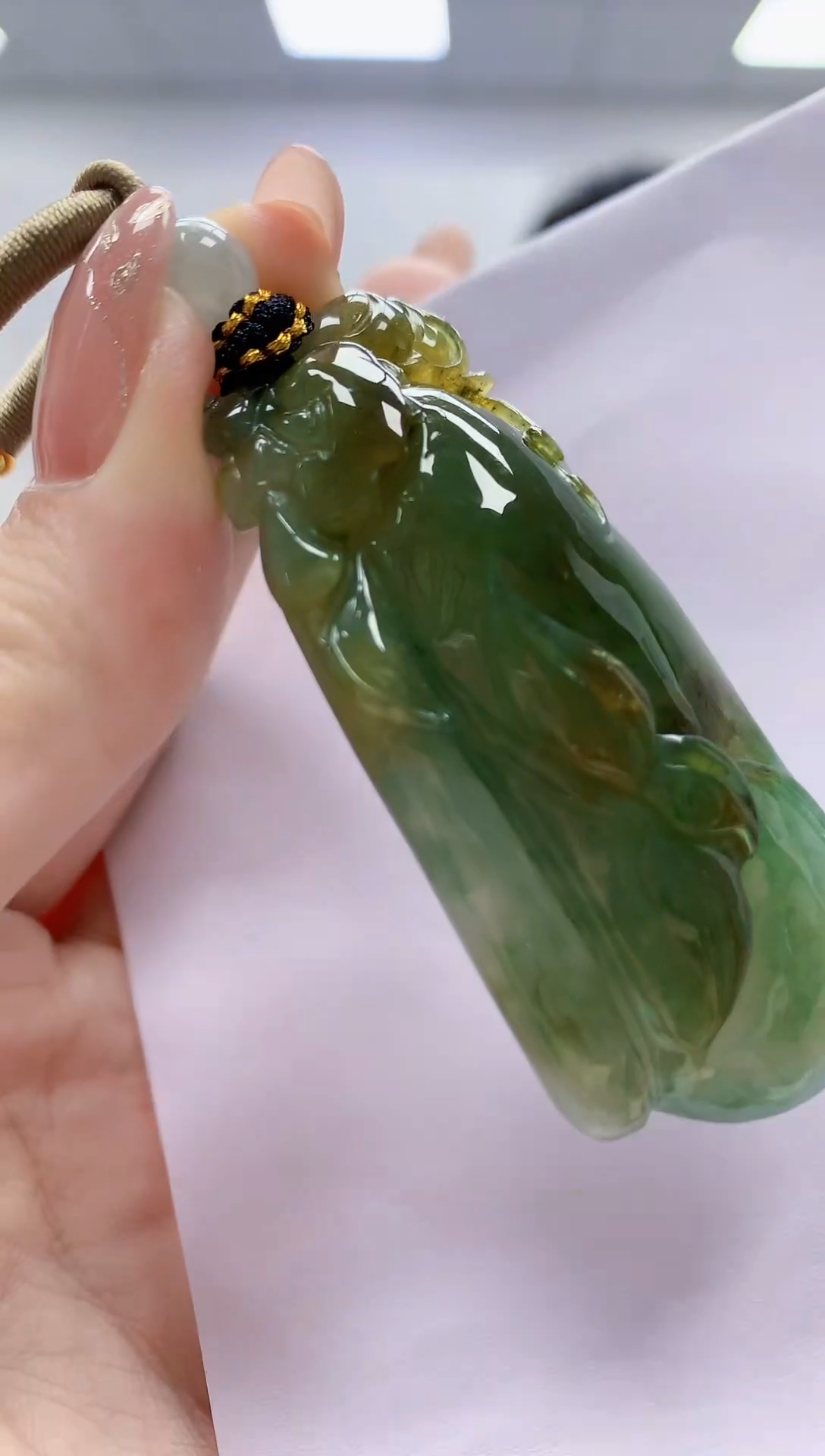 未镶嵌定制翡翠4917jw-毛货挂件41