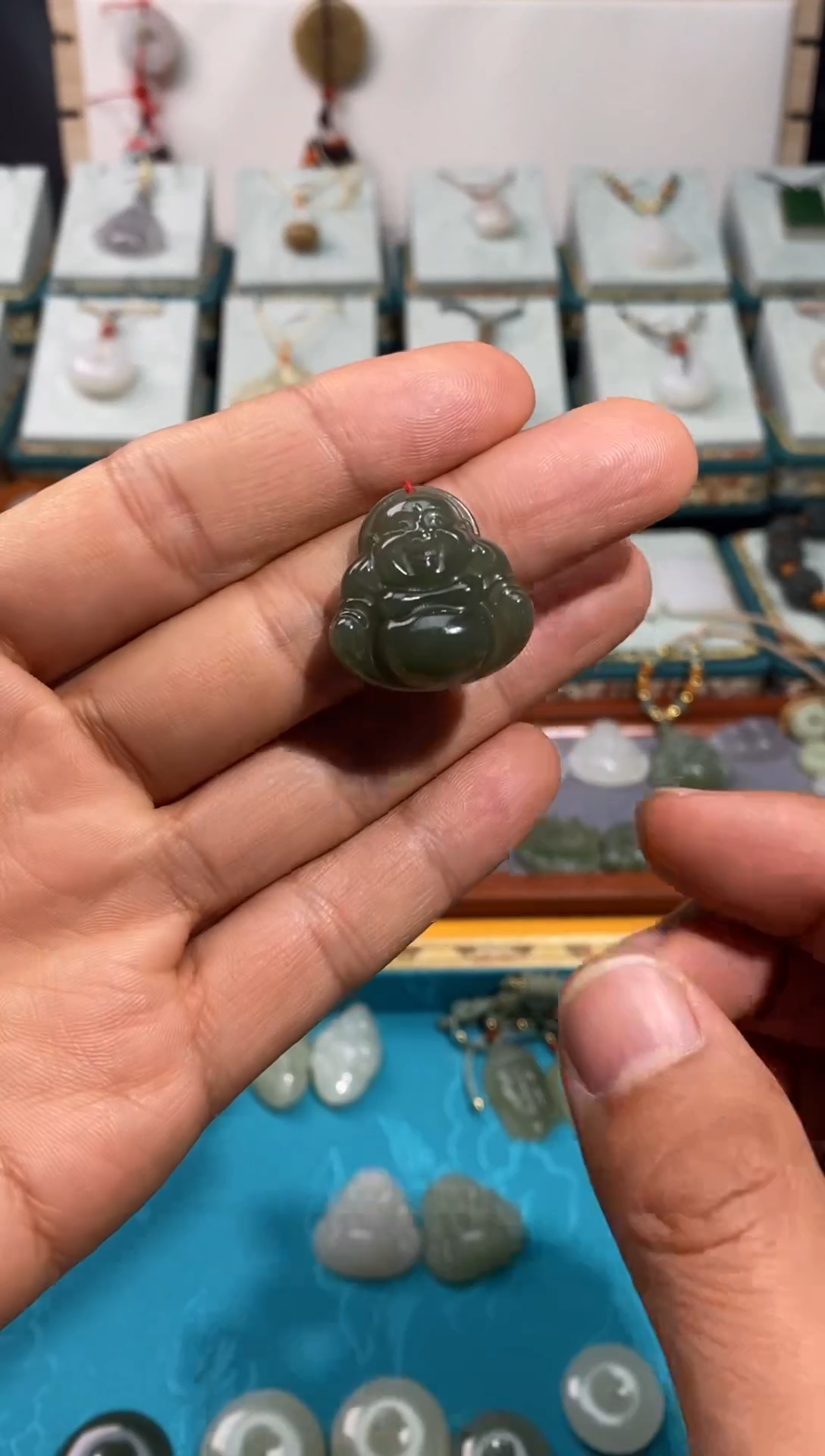 【闪购商品】和田玉颈饰未镶嵌25佛公