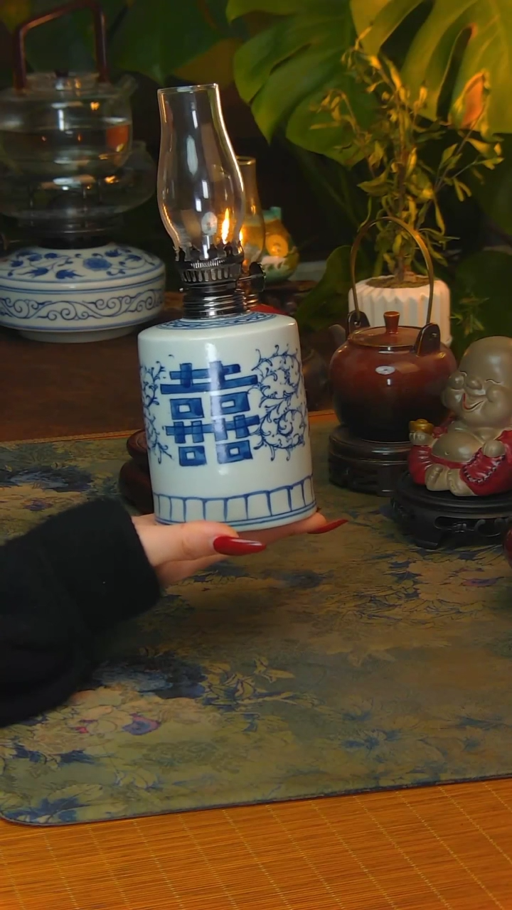 【闪购商品】景德镇陶瓷灯摆件